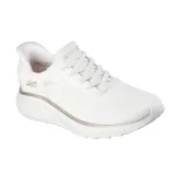 Női szabadidőcipők SKECHERS Bobs Squad Chaos Current Muse Slip-Ins W white gold · záber 1