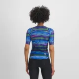 Női rövid ujjú kerékpáros mez SPORTFUL Glitch w bomber jersey, multicolor black · záber 8