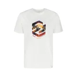 Férfi rövid ujjú póló VOLCANO SUNSET-100-WHITE · záber 4