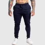 Férfi jogger melegítőnadrág Iron Aesthetics Snap, navy · záber 2