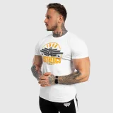 Férfi fitness póló Iron Aesthetics Force, fehér · záber 4