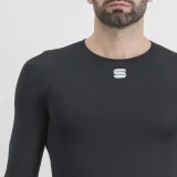 Férfi hosszú ujjú thermo póló SPORTFUL Midweight layer tee long sleev, black · záber 4