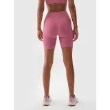 Női edzőnadrágok 4F SHORTS FNK-WAW24TFSHF710-53S-DARK PINK · záber 3