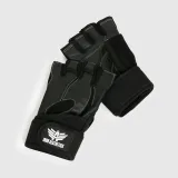 Edzőkesztyű Iron Aesthetics Leather Lift, fekete · záber 3