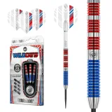 Dart szett Winmau steel Wildcats 23g, 90% wolfram gravírozott · záber 4