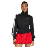 Női cipzáras pulóver ADIDAS ORIGINALS SMOCKED FB TT BLACK · záber 1