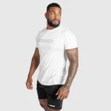 Férfi fitness póló Iron Aesthetics Glam, fehér · záber 2