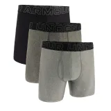 Under Armour M Perf Tech férfi boxeralsó 6in 3pack Grey · záber 1