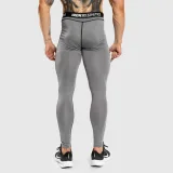 Férfi sportleggings Iron Aesthetics Dry Cool, szürke · záber 4