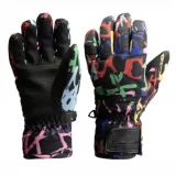 Junior síkes kesztyűk BLIZZARD Spark junior ski gloves, black multicolor · záber 1