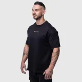 Oversize póló Iron Aesthetics Vibe Tee, fekete · záber 2
