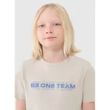 Fiú póló rövid ujjú 4F JUNIOR TSHIRT M2186-12S-CREME · záber 2