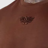 Oversized póló Iron Aesthetics 3D, barna · záber 2