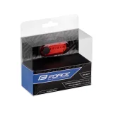 Bicikli lámpa FORCE PILL 12 LM, 3 x LED, USB · záber 4