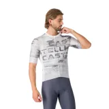 Férfi rövidujjú kerékpáros mez CASTELLI Stratus Logo · záber 1