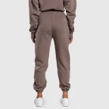Női oversized melegítőnadrág Iron Aesthetics Simone, barna · záber 4