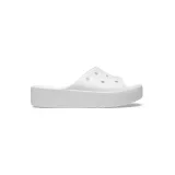 Női papucsok (strandcipők) CROCS Classic Platform Slide white · záber 2