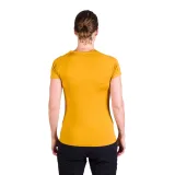 Női rövid ujjú túrázó póló NORTHFINDER DIANE-314-goldenyellow · záber 4