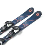 Junior sílécek pályára - on piste kötéssel BLIZZARD Anomaly JR + FDT JR 7, blue orange · záber 4