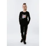 Lány hosszú ujjú póló AUTHORITY KIDS T-POWER black · záber 5