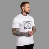 Férfi póló Iron Aesthetics Tactical, fehér · záber 3