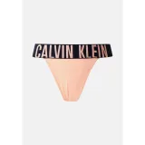 Női alsóneműk CALVIN KLEIN HIGH LEG THONG-Papaya Punch · záber 2
