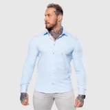Sztreccs ing Iron Aesthetics Slim Stretch, világoskék · záber 1