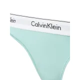 Női alsóneműk CALVIN KLEIN THONG-Beau Blue · záber 3