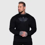 Férfi pulóver Iron Aesthetics Essential, fekete · záber 1