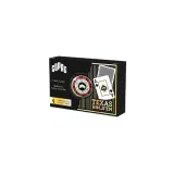 Copag Texas hold'em póker kártya GOLD Range fekete 100% plastic, dealer koronggal · záber 2