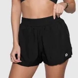 Női short Iron Aesthetics Athletic 2in1, fekete · záber 3