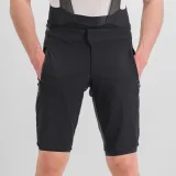 Férfi kerékpáros nadrág SPORTFUL Supergiara overshort, black · záber 4