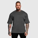 Oversize póló Iron Aesthetics Major, szürke · záber 5