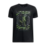 Fiú edzőpóló rövid ujjú UNDER ARMOUR UA B TECH GAME DAY SS-BLK · záber 1