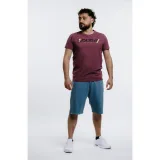 Férfi rövid ujjú póló AUTHORITY T-SOLID M burgundy · záber 4