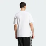 Férfi rövid ujjú póló ADIDAS ORIGINALS TREFOIL ESS TEE-WHITE · záber 3
