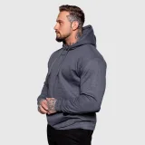 Oversize pulóver Iron Aesthetics Cozy, szürke · záber 5