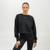 NEBBIA Crop Sweatshirt Gym Spirit Black · záber 1