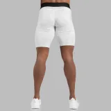 Funkcionális rövidnadrág Iron Aesthetics Evolution, fehér · záber 5
