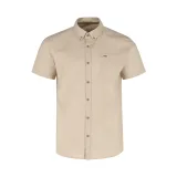 Férfi rövid ujjú ing VOLCANO LIN-102-BEIGE · záber 5