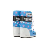 Magas téli cipők MOON BOOT ICON RETROBIKER, 002 pink stars · záber 3
