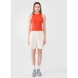 Női sortok 4F SHORTS CAS F529-11S-OFF WHITE · záber 4