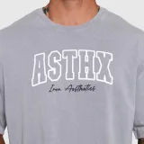 Férfi póló Iron Aesthetics ASTHX, washed black · záber 11
