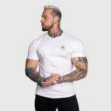 Férfi sportpóló Iron Aesthetics Circle, fehér · záber 3