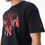 Rövid ujjú póló NEW ERA MLB Ny graphic table tee NEYYAN · záber 4