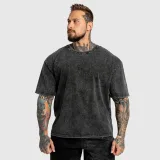 Oversized póló Iron Aesthetics Heritage, washed brown · záber 11