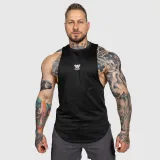 Edzőtrikó Iron Aesthetics Gym Tank, fekete · záber 1