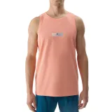 Férfi ujjatlan póló 4F TSHIRT-WSS24TTSHM1291-70S-ORANGE · záber 4
