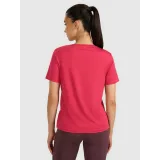 Női rövid ujjú edzőpóló 4F TSHIRT FNK F1517-WAW25TFTSF1517-54S-PINK · záber 3