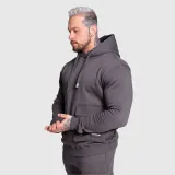 Kapucnis pulóver Iron Aesthetics Cargo Hoodie, sötétszürke · záber 2